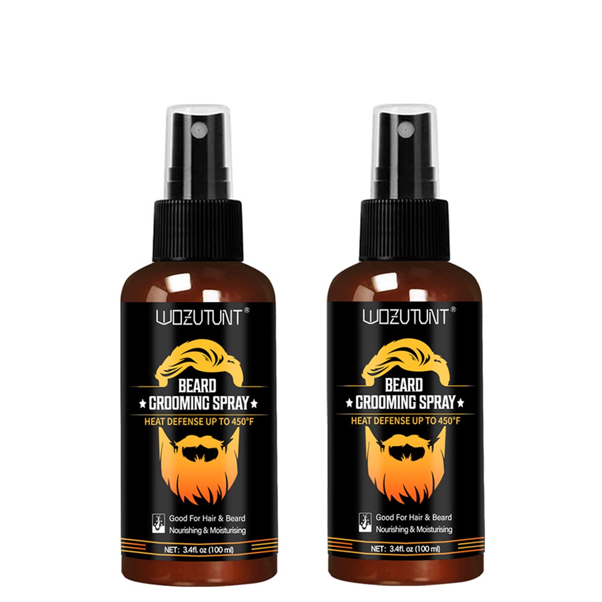 Mens Grooming Treatment - Beard Grooming Spray,Men Moustaches Moisturizing &