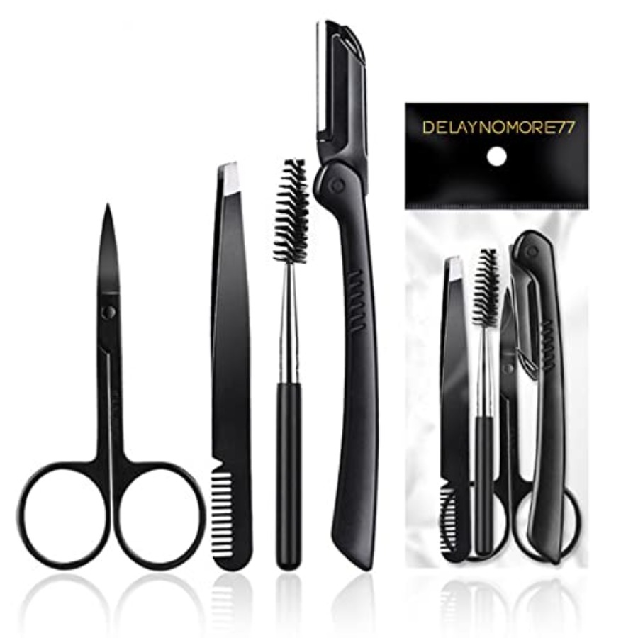 Eyebrow Razor Trimmer - Eyebrow Razor Kit, Professional Eyebrow Groomg