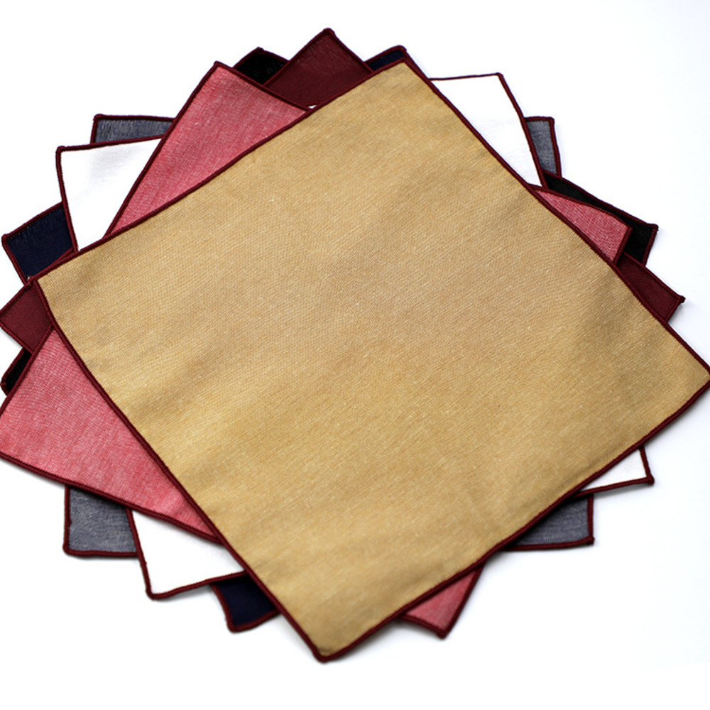 Solid Striped Brown Pocket Squ - Men'S Grooming For Wedding review and price