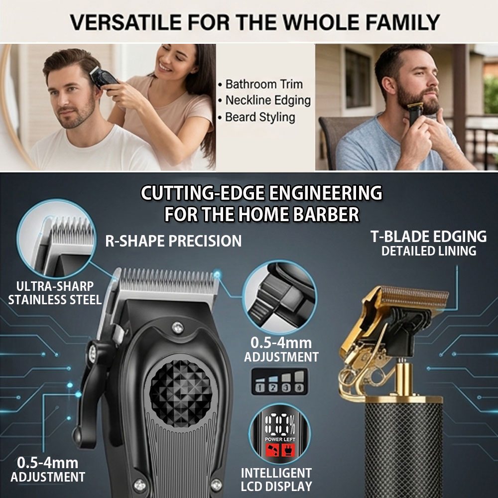 Professional Hair Clippers wit - Men'S Grooming Kits review and price