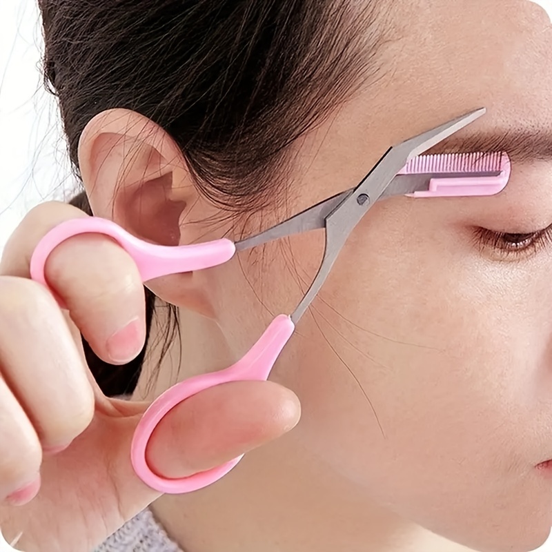 Eyebrow Trimmer Scissor With C - Men'S Grooming Eyebrow Shape review and price