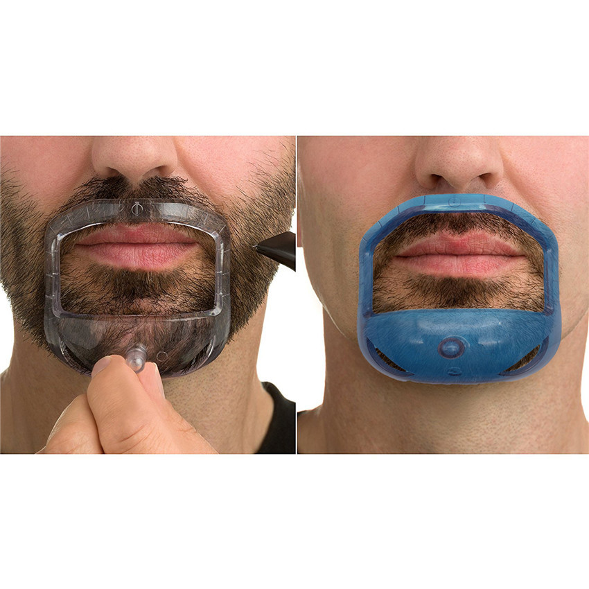 5pcs/set Transparent Beard Sty - Men'S Beard Grooming review and price