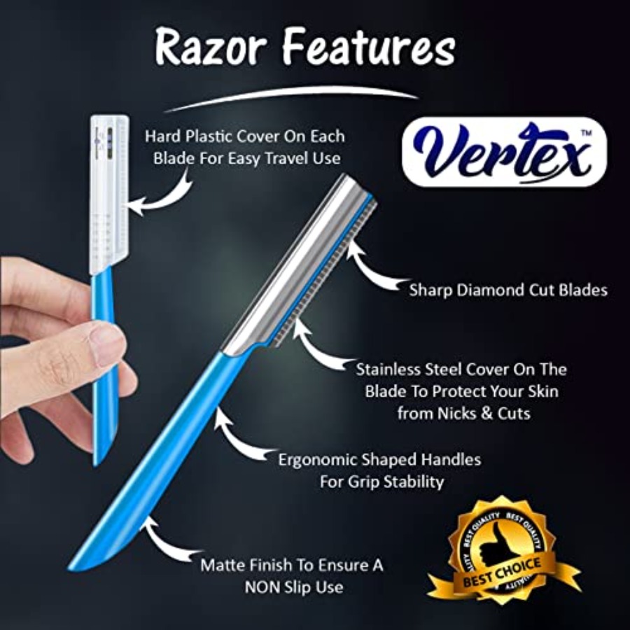 Beard Shaping Razor Tool Musta - Men'S Grooming Eyebrow Shape review and price