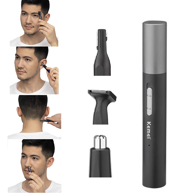 Kemei Pro Rechargeable Nose Ha - Eyebrow Razor Trimmer review and price