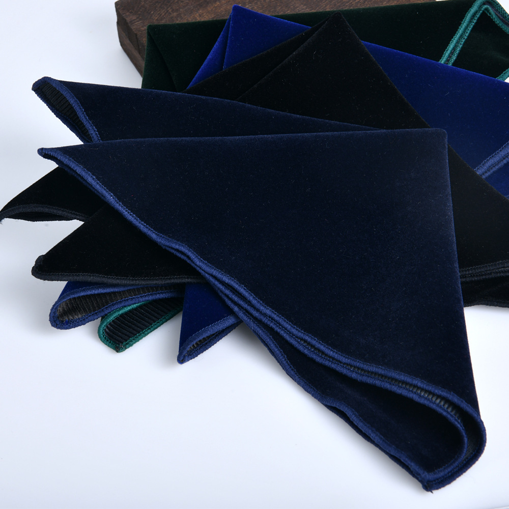 23cm Men's Velvet Pocket Squar - Men'S Grooming For Wedding review and price