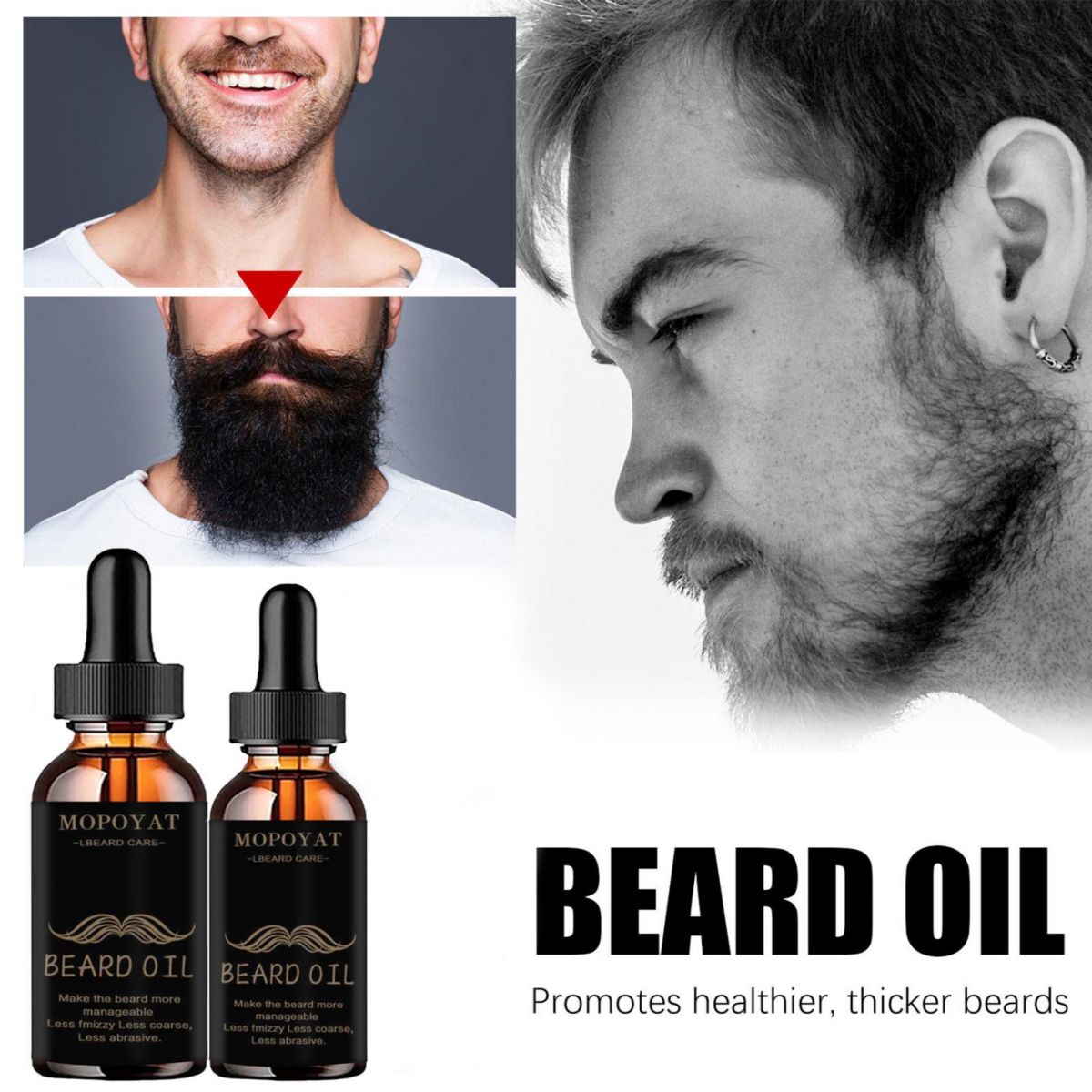Growth Beard Oil Grow Beard Th - Mens Grooming Treatment review and price
