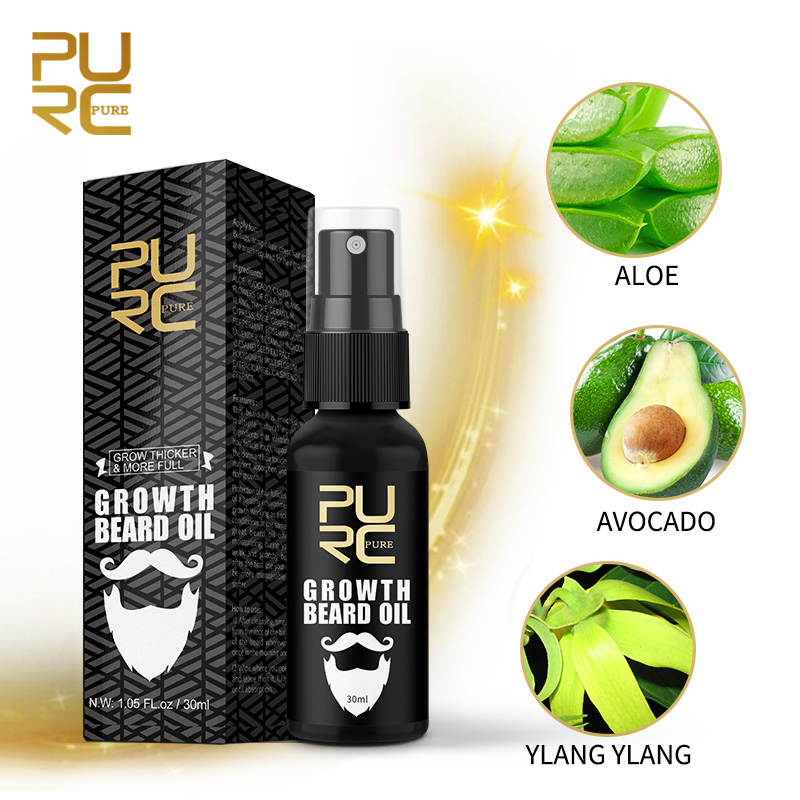 PURC Beard Growth Oil for Men  - Mens Grooming Treatment review and price