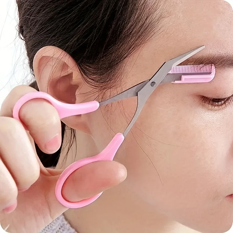 Eyebrow Trimmer Scissor With C - Men'S Grooming Eyebrow Shape review and price