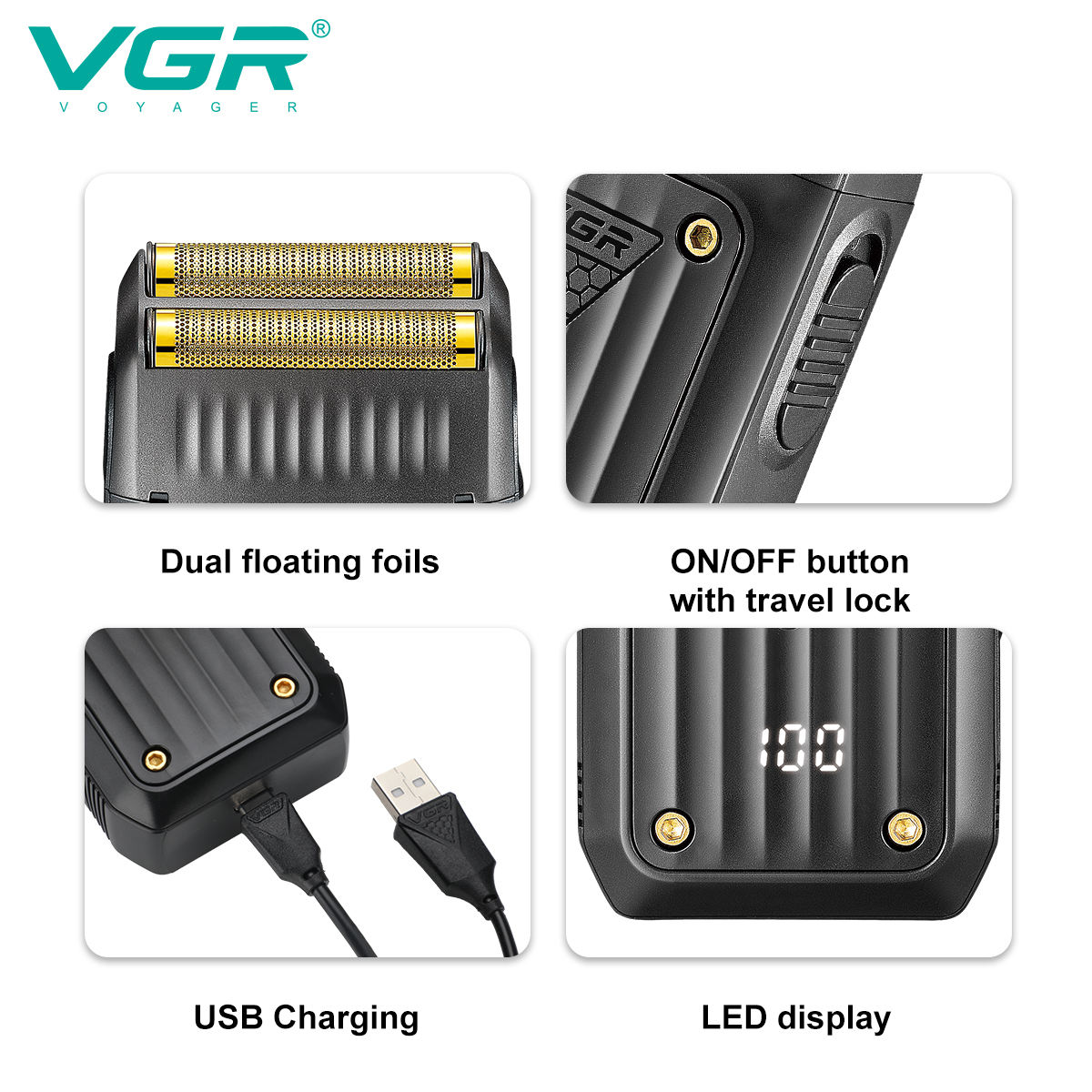 VGR 363 Razor Electric Shaver  - Eyebrow Razor Trimmer review and price